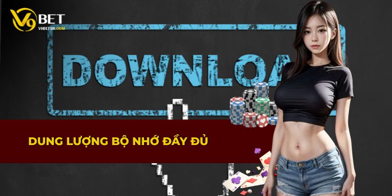 Thông tin về dung lượng bộ nhớ cần thiết để tải ứng dụng